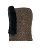 HETIT Fur Trim Balaclava (Leopard)