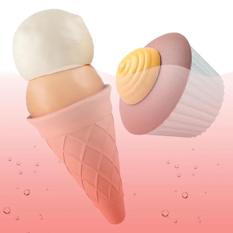 Children Play Home DIY Simulation Ice Cream Model Toy Wheat Straw Toy Cake Gourmet Wheat Straw Toy