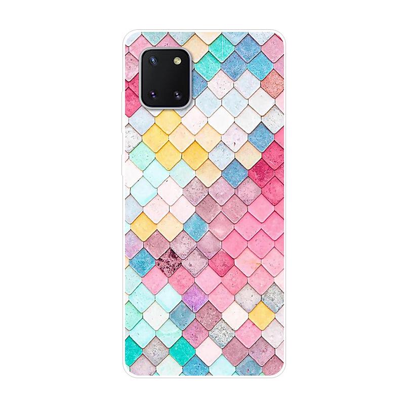 For Samsung Galaxy Note 10 Lite Case Soft Silicone TPU Back Cover For Samsung S10 Lite 2020 Phone Cases Note10 Lite Coque Shell