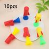 10x Jumping Spring Rocket Launchers Toys Durability Portable Premium Practical Fun Boys Girls Party