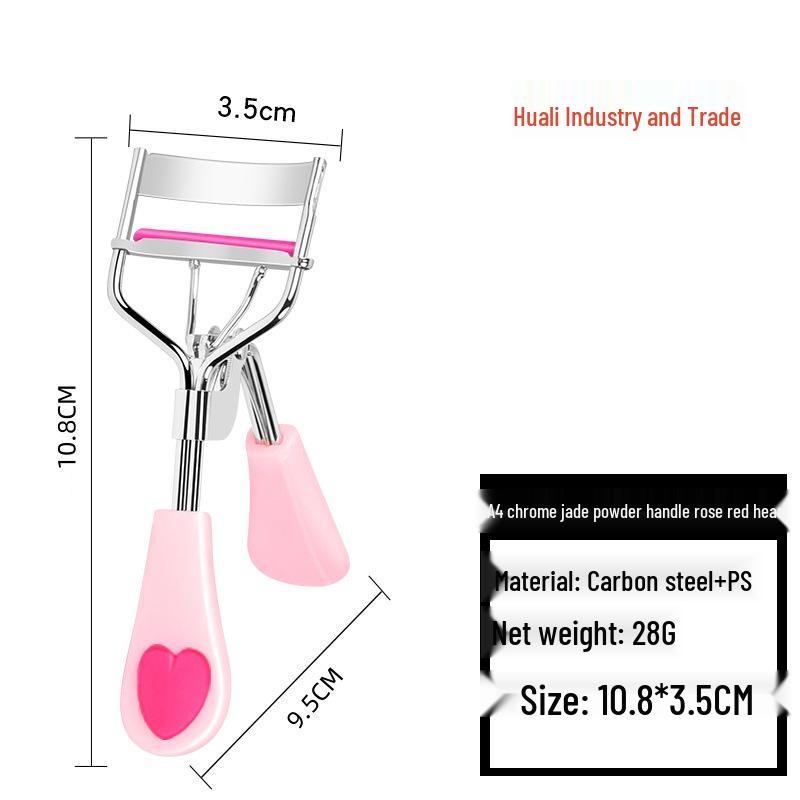 

Щипцы для завивки ресниц A4 с широким углом, ручкой в виде утиного клюва и инкрустацией в виде сердца Row Bag