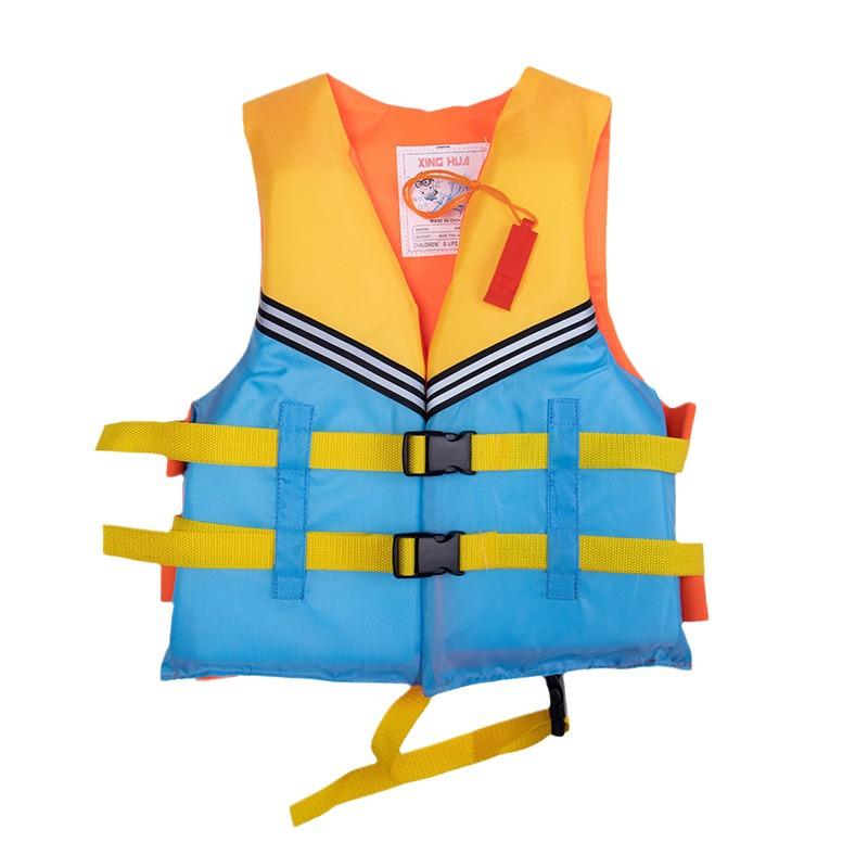 Portable Kids' Swimming Buoyancy Vest - Stylish, Safe Life Jacket for Boys