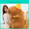 Cap Capybara Birthday Plush Toy Cute Animal Doll Room Decoration Gift Holiday
