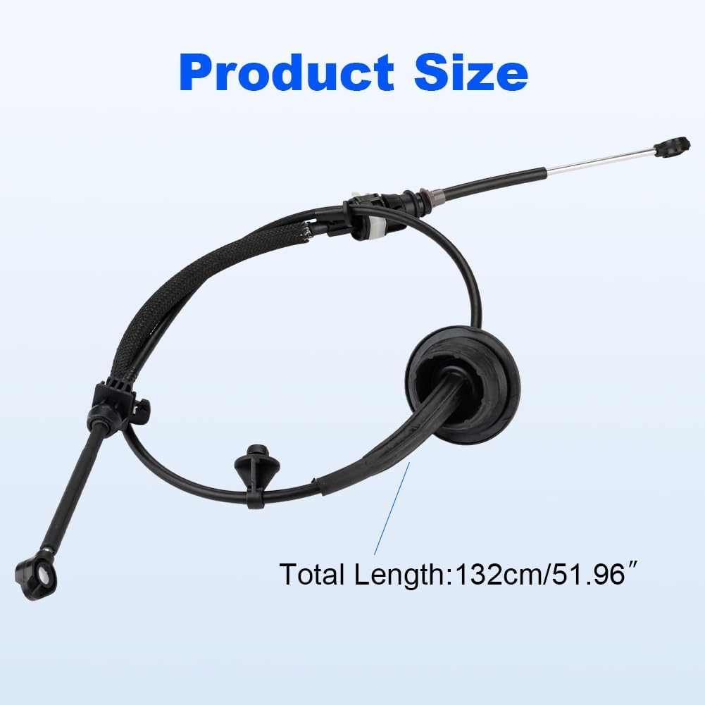 Transmission Shift Cable Replacement for F77Z-7E395-LB F77Z7E395LB 905-647 Compatible with Ford Explorer Sport Trac 2001-2005 Ford Ranger 1997-2003