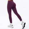 Women's High-Waist Pleated Yoga Pants - Cross-Border Brushed Tight Fit, Hip-Lifting, Perfect for Running and Fitness (9313)