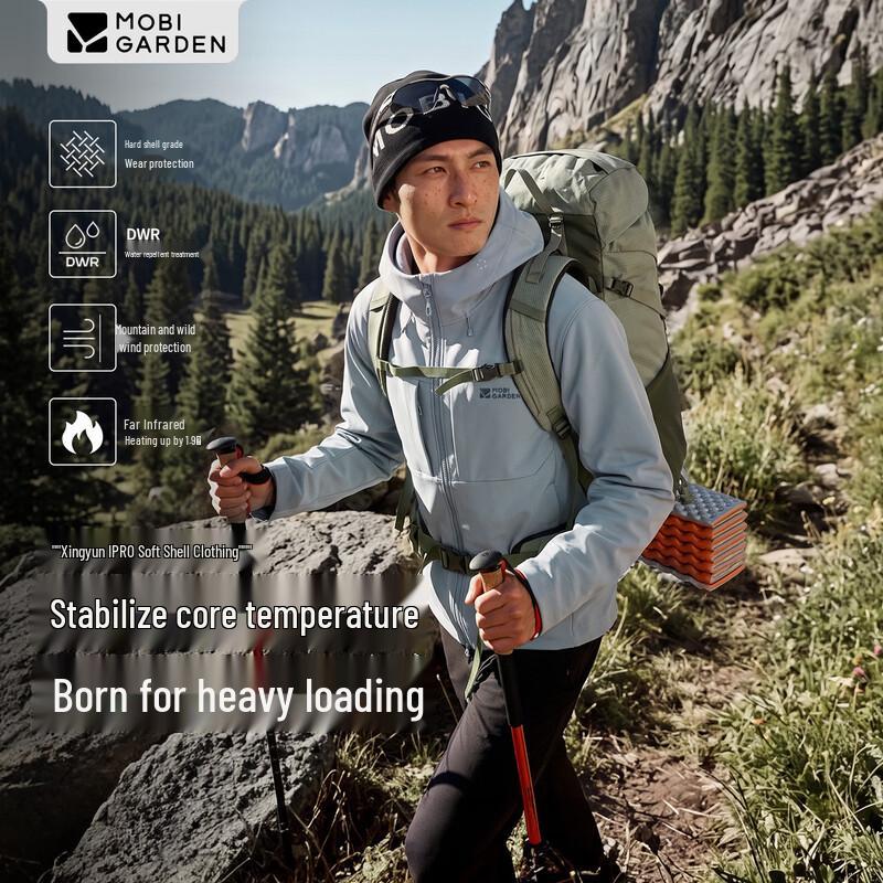 MobiGarden Xingyun PRO Men's Hooded Softshell Jacket