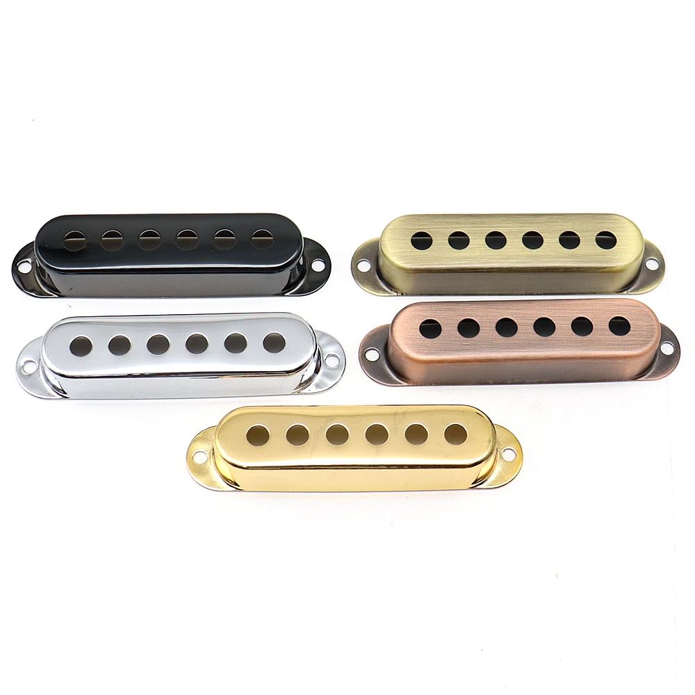 3 Pcs Brass Electric Guitar Single Pickup Covers 48Mm50Mm52Mm For St Sq Guitar Accessories Parts