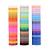 60 Rolls Rainbow Colored Washi Tape Set 8mm skinny Masking Tapes For Scrapbooking Journaling Planner Notebook Decoration