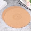 12In Record Pad Soft Cork Vibration Reduction Anti-Static Vinyl Mat Turntable Slipmat Pad Dia 297Mm For Phonograph