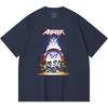 T-shirt Heavy Metal 100% Cotone 230 Gsm Stampa Band Rock Musica Popolare Unisex T-shirt Pesante in Cotone