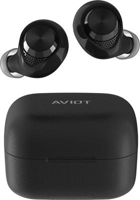 AVIOT Hochauflösend Kompatible Völlig Drahtlose Ohrhörer Bluetooth Bis zu 70 Stunden Wiedergabe Ausgestattet mit Adaptiver Geräuschunterdrückung 3D Räumlich