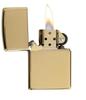ZIPPO plain Armor brass polished genuine imported lighter, design, 169, finish, product.
