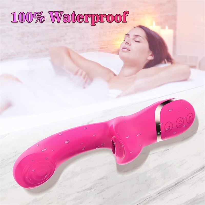 Vibrátor s funkcí sání a vibrací - Intenzivní stimulace pro ženy