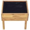 Elevated Planter Box 50 X 40 X 45 Cm Solid Acacia Wood