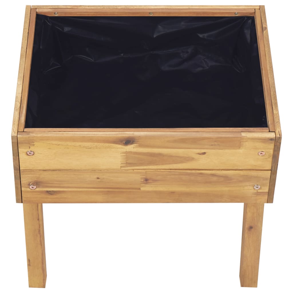 Elevated Planter Box 50 X 40 X 45 Cm Solid Acacia Wood
