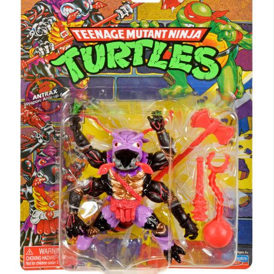 

Playmates Teenages Mutant Ninja Turtles Doll Joints Movable Figurine Tyrannosaurus Ant Scale Tail Steel Head Model Children Gifts