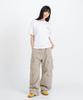 LEMAIN SECOND Basic Logo Print Oversized Short Sleeve T-Shirt [White]
