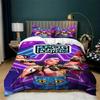 3Pcs Movie Star Kpop Quilt Cover Light-Weight Duvet Cover Set Bedroom Ultra Soft All Season Duvet Cover,2 Pillowsham