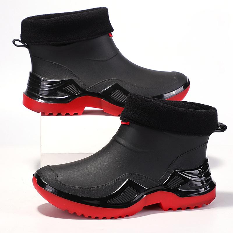 Pánské holínky Vodotěsné boty Rybaření Manžel Holínky Muž Zahrada Gumové boty Vnitřní Kuchyň Práce Holínky Mycí boty