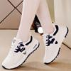 2024 Women's Lightweight Large Leather Running Shoes: Korean-Style Casual Sneakers