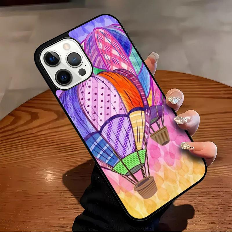 

Hot Air Balloons Sunset Phone Case For iPhone 17 Air 16 15 14 13 12 11 Pro Max Max Plus Bumper Case Cover iPhone 15plus