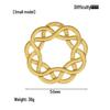 Intelligence Puzzle Zinc Alloy Disentanglement Rings - Unlock Nine Linked Rings Kongming Luban Lock Educational Toy
