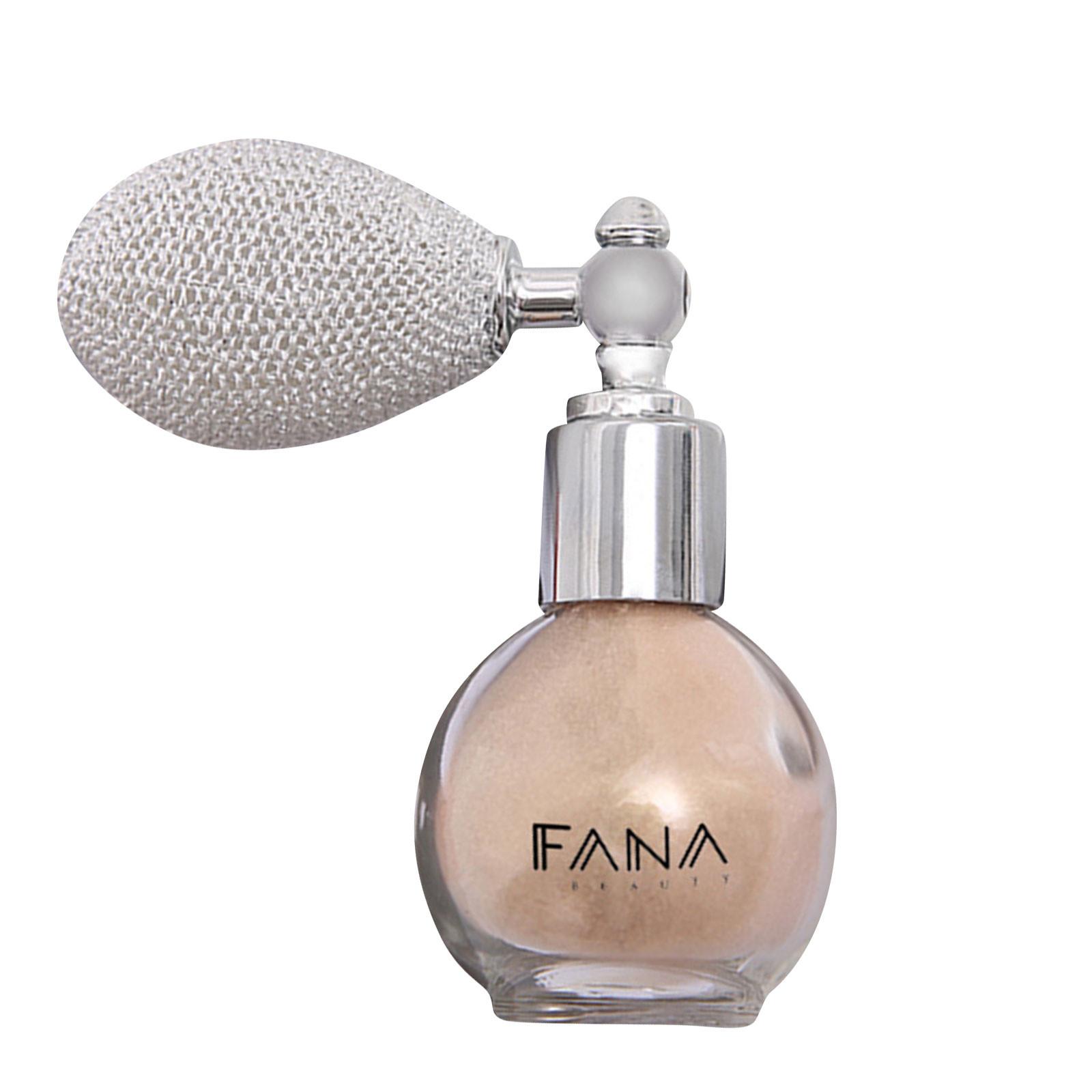 

Пудра-хайлайтер-спрей, блестящая пудра с блестками, мерцающая пудра-спрей, мерцающий макияж для косметики для лица и тела One Size