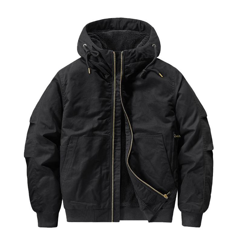 Winter Men`s Fleece Warm Jackets Men