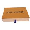 LOUIS VUITTON  M77011 hair accessory Brown/blue silk Women