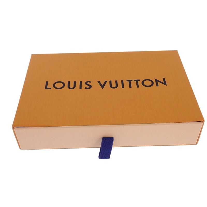 LOUIS VUITTON  M77011 hair accessory Brown/blue silk Women