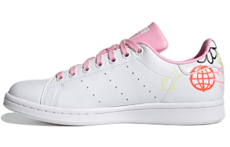 Adidas Wmns Stan Smith  Doodle - White Pink  Women s FX5680 38