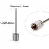10/20/100Pcs Ball Air Needle Stainless Steel Pump Pin Basketball Inflating Pump Needle Football Inflatable Valve Adaptors Nozzle