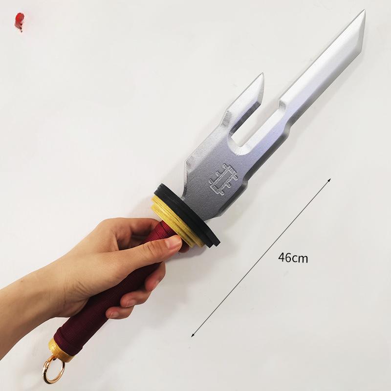 

46cm Fushiguro Toji Inverted Spear of Heaven Jujutsu Kaisen Weapon Anime Wooden Model Ornaments Crafts Durable Gifts Toys Collections