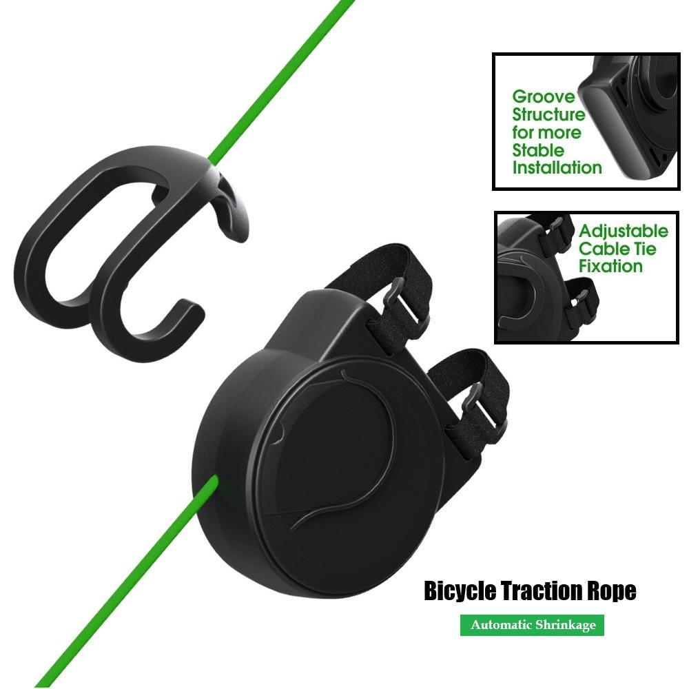 1/2Pcs Adjustable Bicycle Traction Rope Bike Anti-lost Elastic Trailer Tow Rope Outdoor Mountain Cycling Tools For Parent-Child