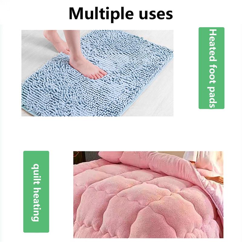 Usb Warm Paste Pads Fast-Heating Carbon Fiber Heating Pad Safe Heating Warmer Pad For Cloth Vest Jacket Coat Fishing Camping