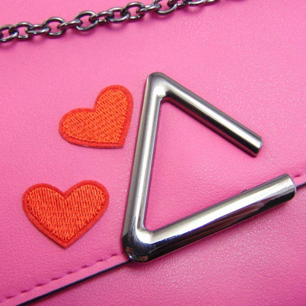 Sewing On DIY Love Heart Appliques Clothes Sticker Badge Patches