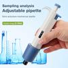 Single-channel Laboratory Pipette Micropipette Adjustable Volume Mechanical Pipettor Pipet 1-10ml Analysis Pipette Pen With Tip