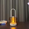 Rechargeable Camping Style Lamp Tri Color Stepless Dimming Portable Candle Lamp Touch Switch Acrylic Material Night Light