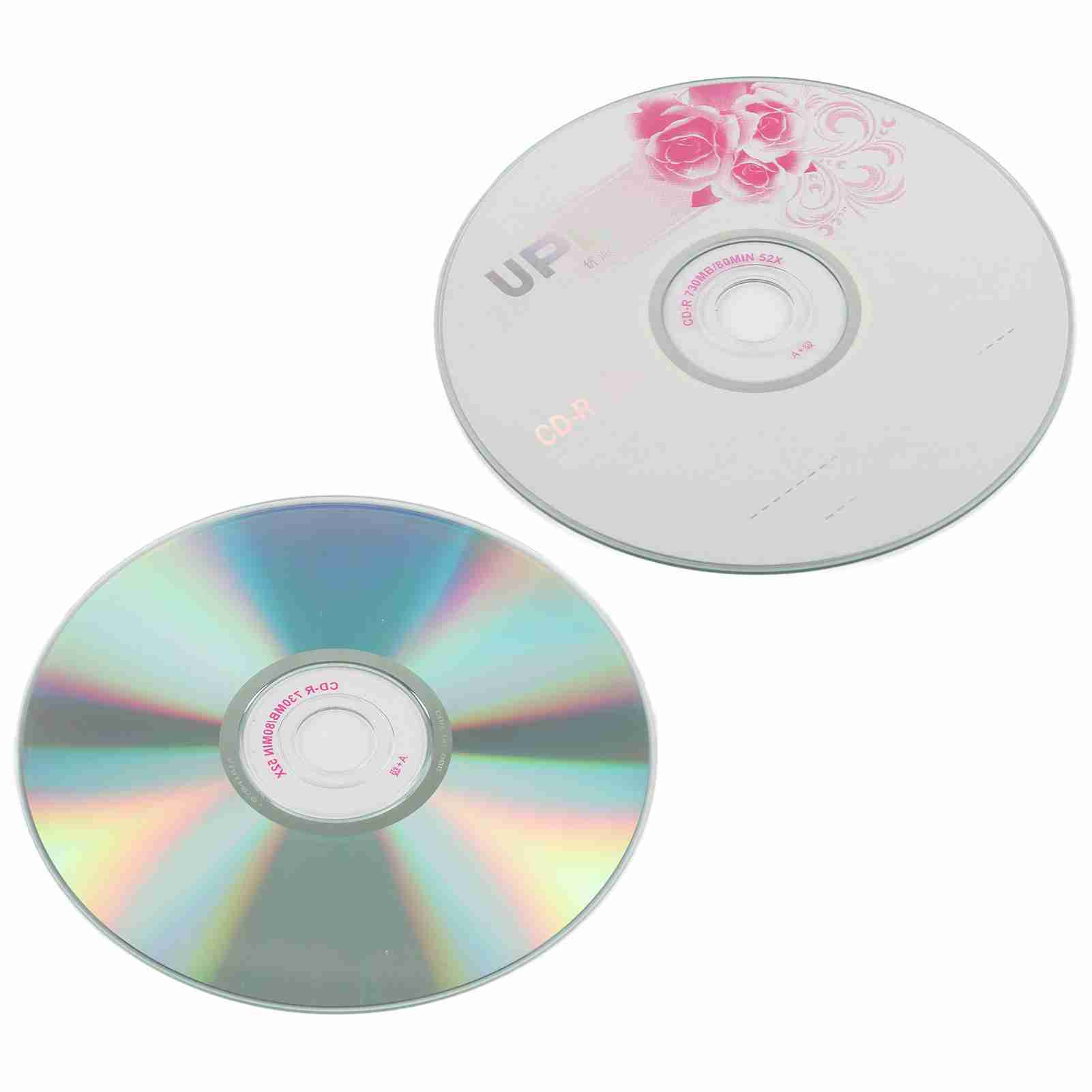 CD R Lege schijven 52X 730 MB opneembare schijf Lege cd's voor het opslaan van digitale afbeeldingen Muziekgegevens