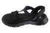 Skechers Slip-Ins: Go Walk Flex Sandal - Illuminate, Womens Black Sandals
