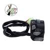 Pair 7/8" Motorcycle Handlebar Switch Assembly Indicator Start Button w/ Light