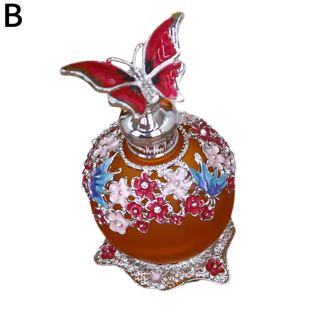 5/10/12/15/25ml Luxus Glas Parfümflasche zum Nachfüllen von ätherischem Öl Arabisches Design Premium Aromaöl Spender Großhandel