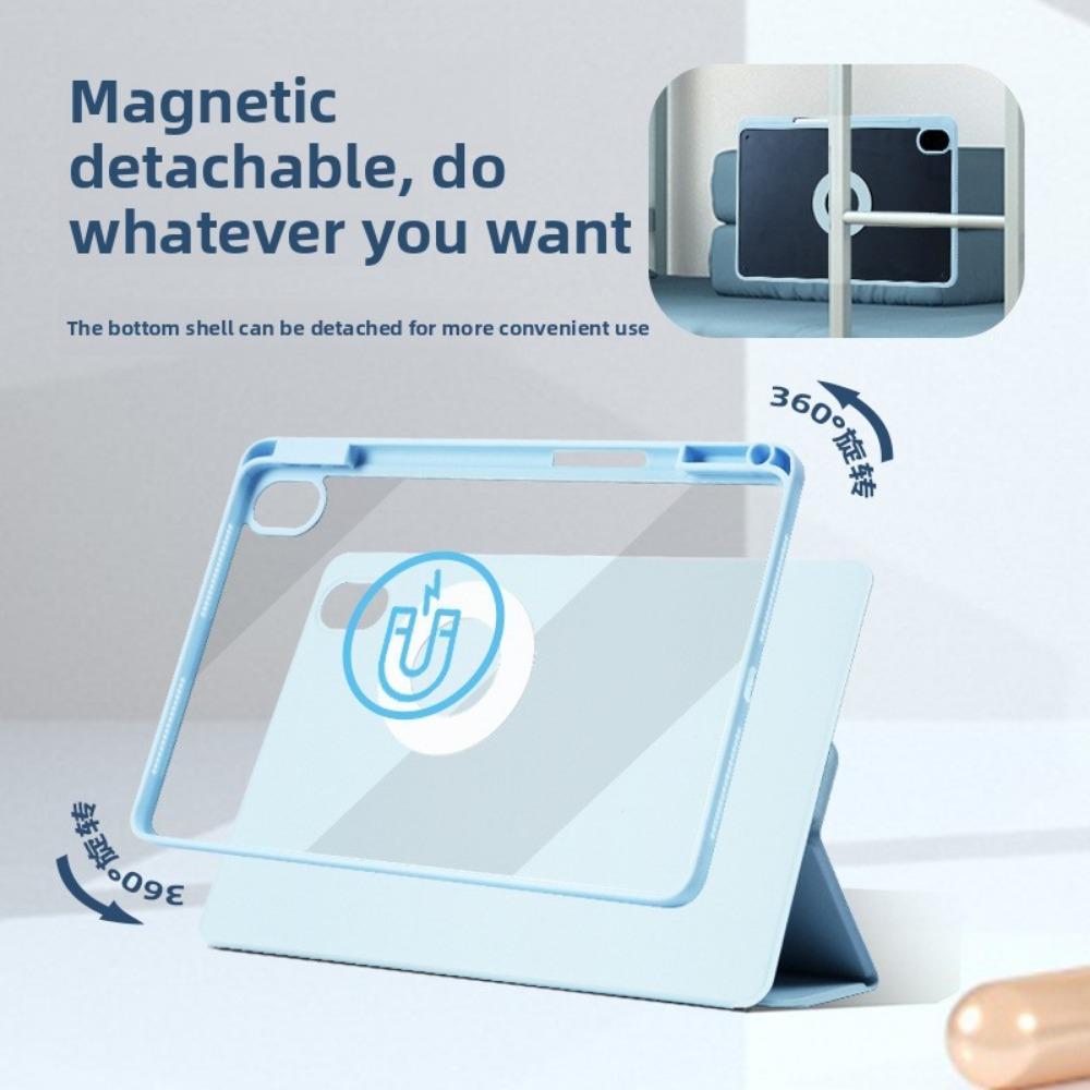 Leather Case for Honor Pad GT2 Pro Magic Pad 3 with 720 Rotating Magnetic Ring V96 X7 Split X8A Cover