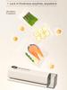 1Pc Rechargeable Vacuum Packaging Machine, Household Small Fully Automatic Dual-Pump Double-Sealing Freshness Preservation Vacuum Sealing Machine