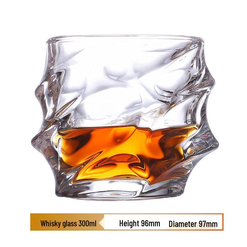 HA European Style Crystal Whiskey Glass (Set of 2)