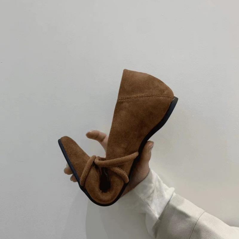 Pointed Toe Spring/autumn Flats Mixed Colors Buckle Strap Shoes Female 2024 High Quality Concise Casual Flats Sapatos Baixos