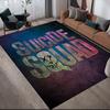 Suicide Squad Logo Anti-Slip Rug, Rectangular Carpet for Home Entertainment Room