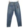Saint Laurent Hergestellt in Italien Karottenhose W24 Jeans Knopfleiste Damen Gebraucht