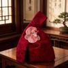 New Chinese Style Knot Wrist Bag Tassel Flower Pendant Cheongsam Hanfu Accessories Wrist Bag Small Tote Bag Wedding Handbags