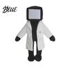 Playful Plush Doll TV Man Toy PP Cotton Fully Filled Speakerman Stuffed Plushie Collectible Gifts for Kids Fans Halloween Decoration Christmas